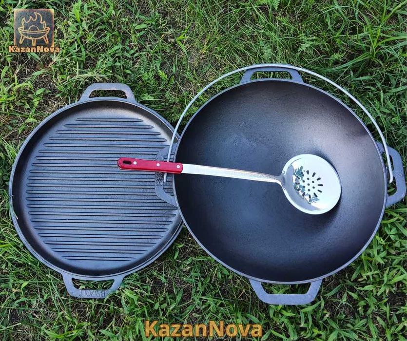 Казан чавунний брізол Азіатський казан Brizoll Чугунный казан котел