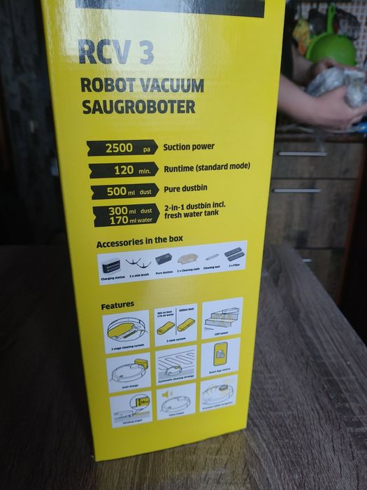 Робот пылесос Karcher новый