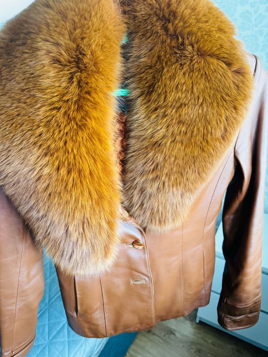 Продам шкіряний піджак