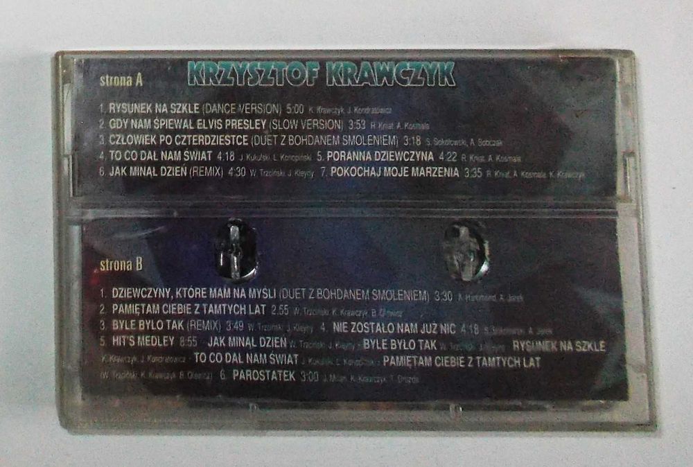 Krzysztof Krawczyk Złote Przeboje kaseta Omega Poland 1996