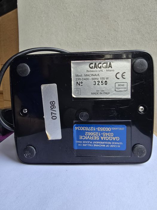 Gaggia Coffee Grinder64750730740481124