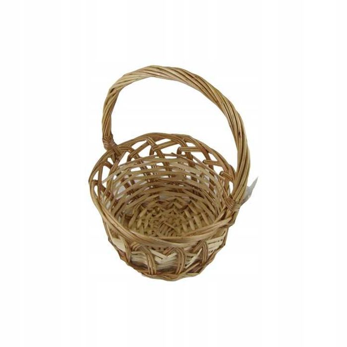 Koszyk wiklinowy wielkanoc świeconka 22x18cm