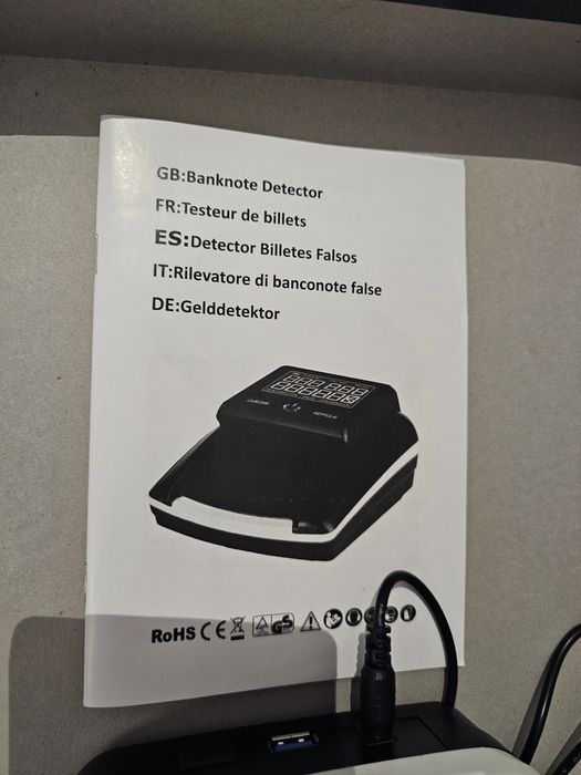 Detector de notas falsas