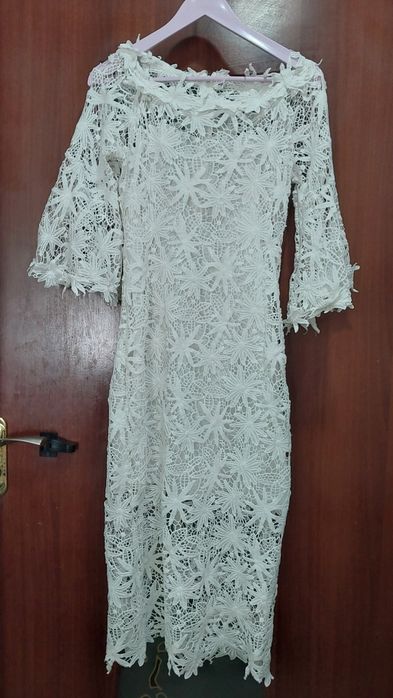 Міді плаття з турецького мережива