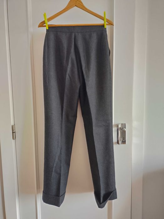 Calças fazenda preta - 60% lã