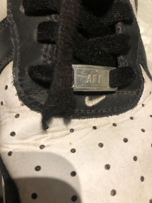 Nike Air Force 1 ’07 Low White Swoosh Panda