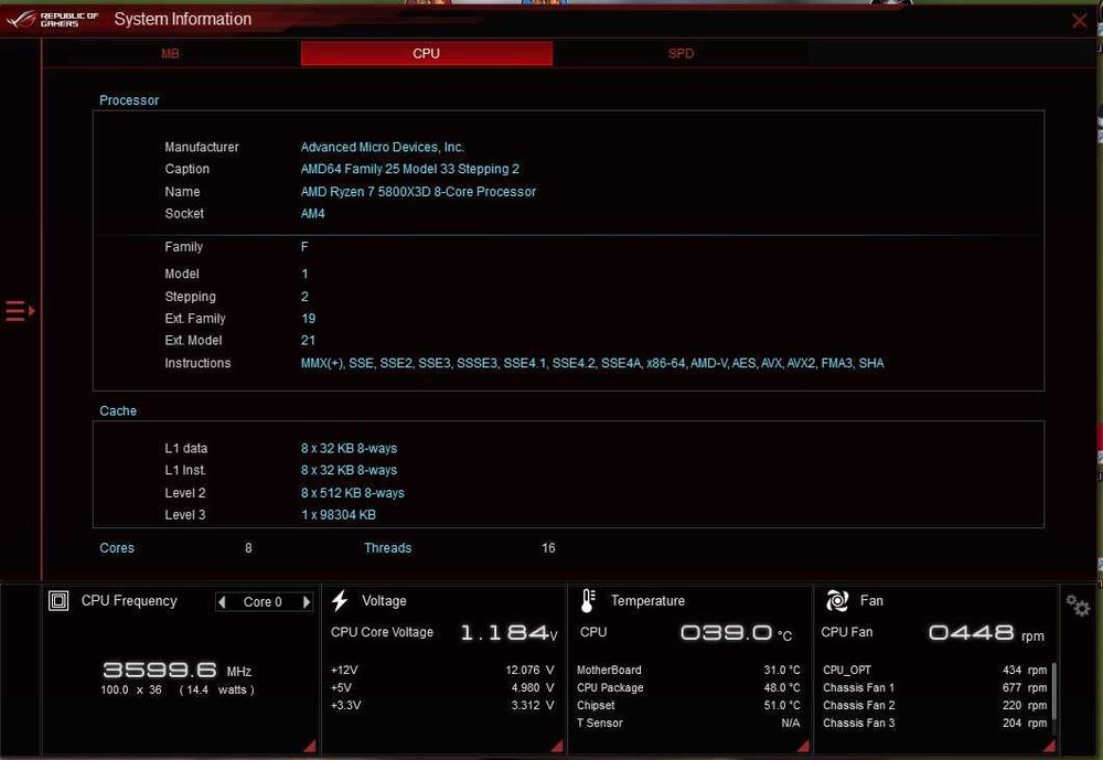 Zestaw komputerowy RTX 3060 Ti, Ryzen 7 5800X3D, 32 GB RAM, NVMe 480GB