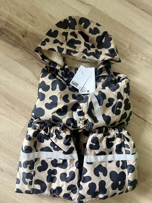 Комбінезон h&m леопард зимовий