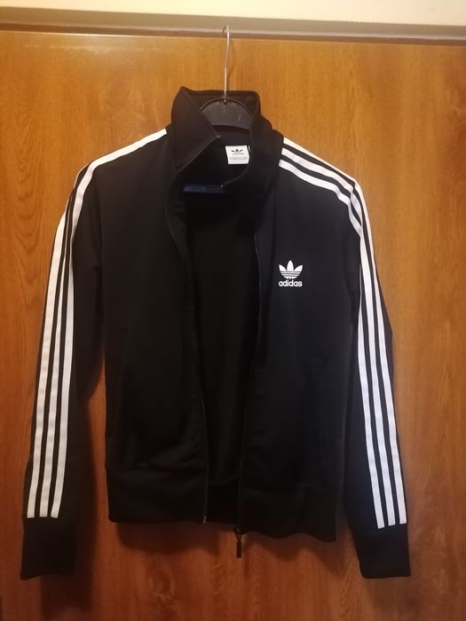 Bluza adidas czarna rozpinana XS