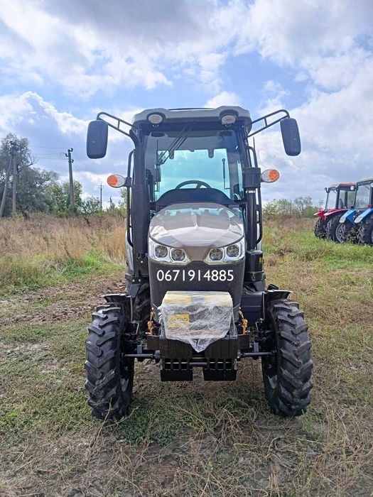 Трактор з кабиной Скаут ТY-404 С Новий дизайн кабіни, обшита пластиком, Реверс Доставка за наш рахунок до вашого будинку Кредит