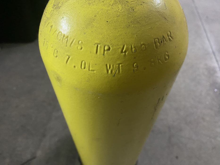 Par garrafas mergulho 7L 300 bar com válvulas Apeks