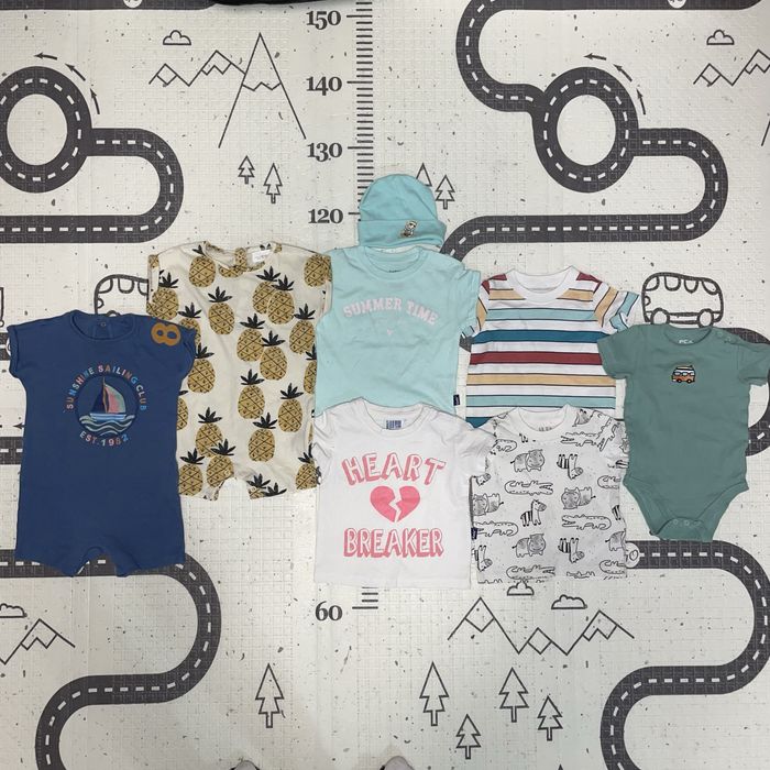 Песочники next 6-9 мес футболки carters