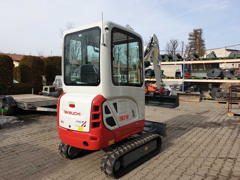Minikoparka Takeuchi TB216 - 1.8 tony - finansowanie fabryczne!