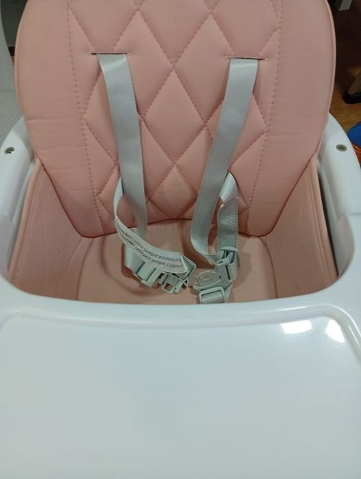 cadeira de papa plastimyr woody rosa