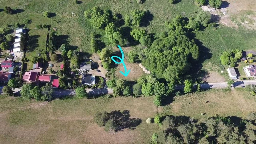 Wapnica k. Międzyzdrojów, piękna działka, pow. 1 210 m², wg MPZP: zabudowa jednorodzinna, na granicy Wolińskiego PN, dostęp do drogi - Widok 4