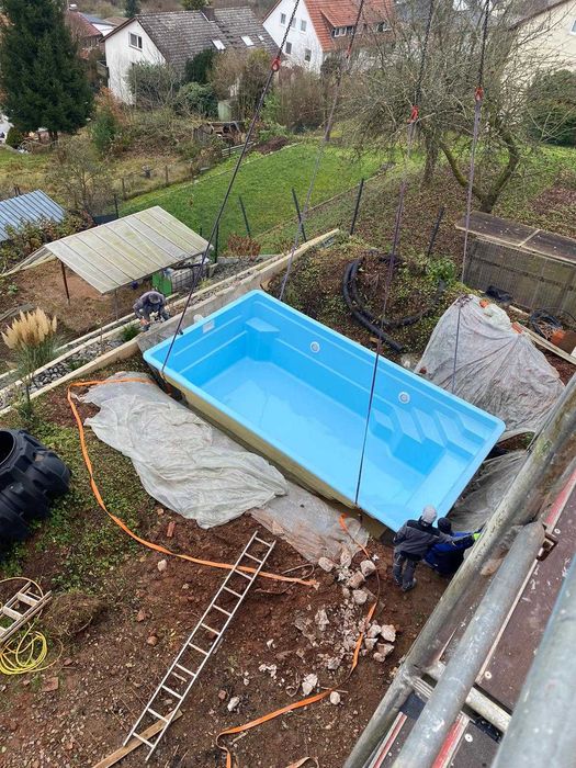 SP Lord 6,50 x 3,70 basen poliestrowy Superpools ogrodowy do wkopania