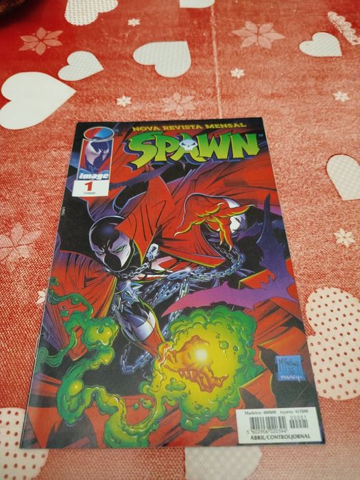 Lote Comics Spawn nº 1, 2 e 3 - Edições Portuguesas Anos 90 (Abril)