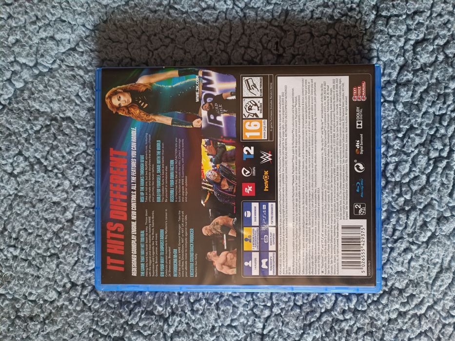 WWE 2k22 PS4 como novo
