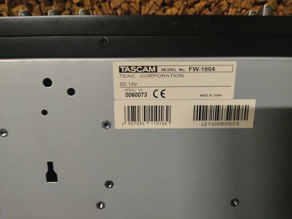 Vendo TASCAM FW-1804