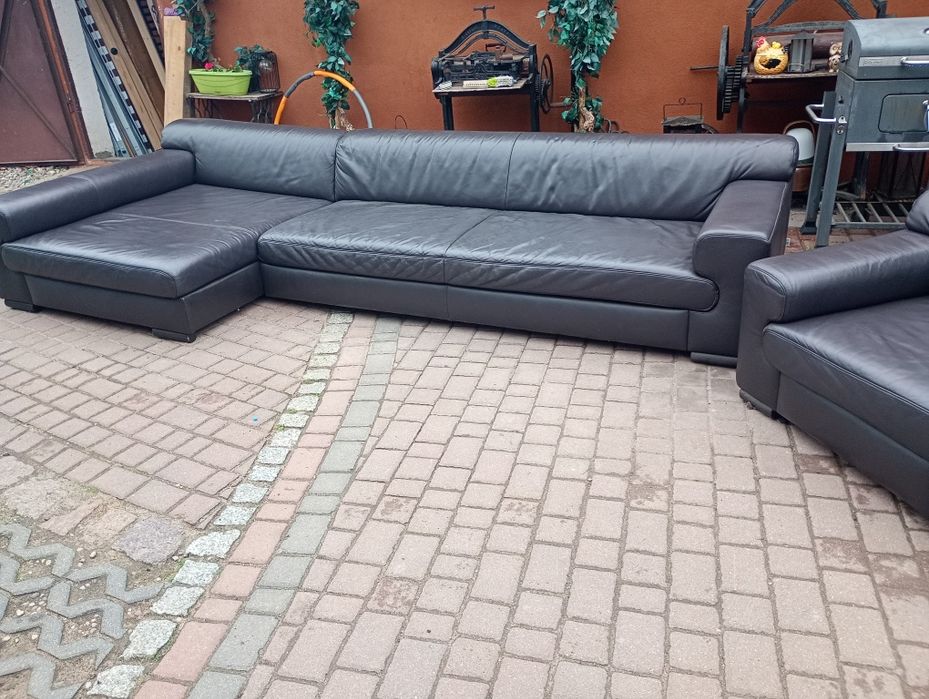 Narożnik skóra naturalna