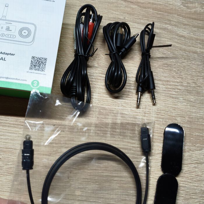 Bluetooth 5.3 адаптер Soomfon BT17 (Transmitter/Receiver/Bypass)