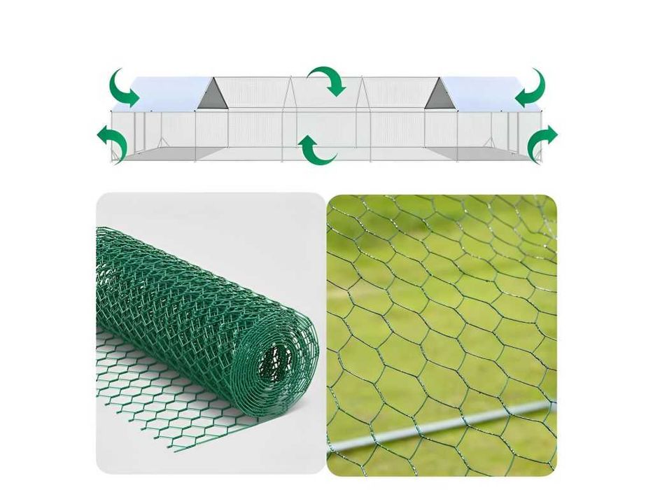 Вольєр для птахів MAST Gartentechnik MT-C382 3x8x1,95 м