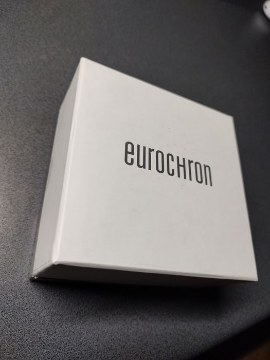 Piękny zegarek stalowy Eurochron chronometr
