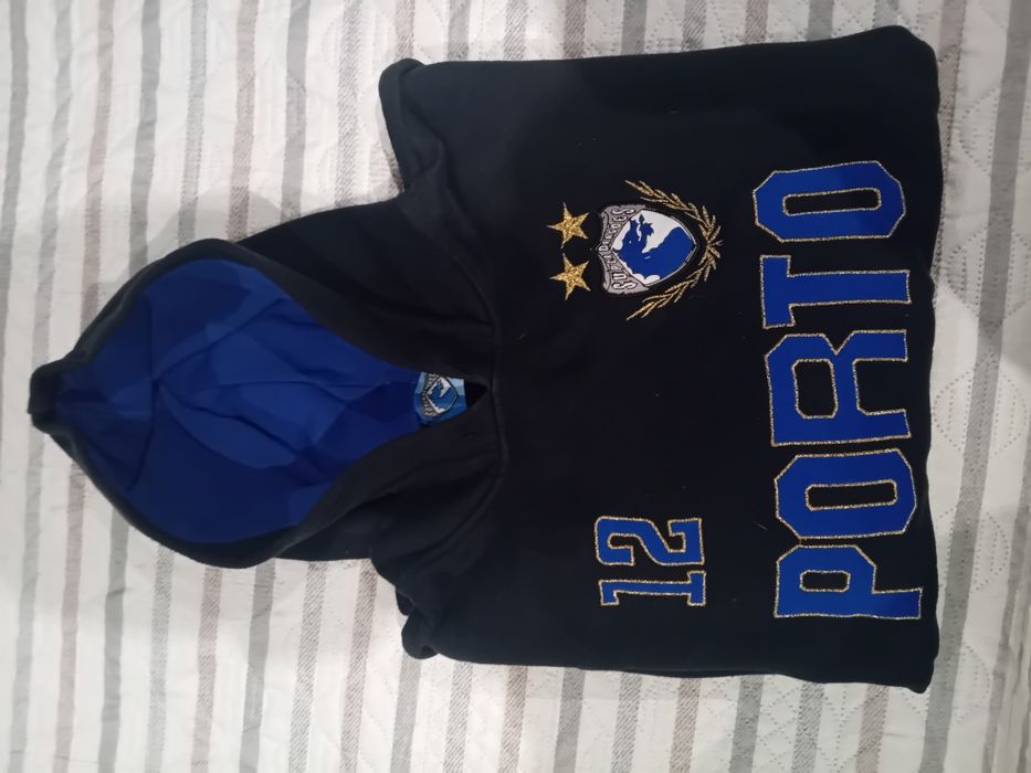 Sweat fcporto com carapuço