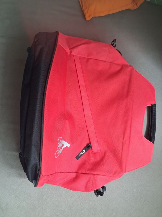 Nowe torby rowerowe na bagażnik 2x10L z pokrowcem