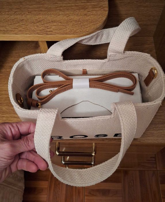 Perfume Rose + mala - novo