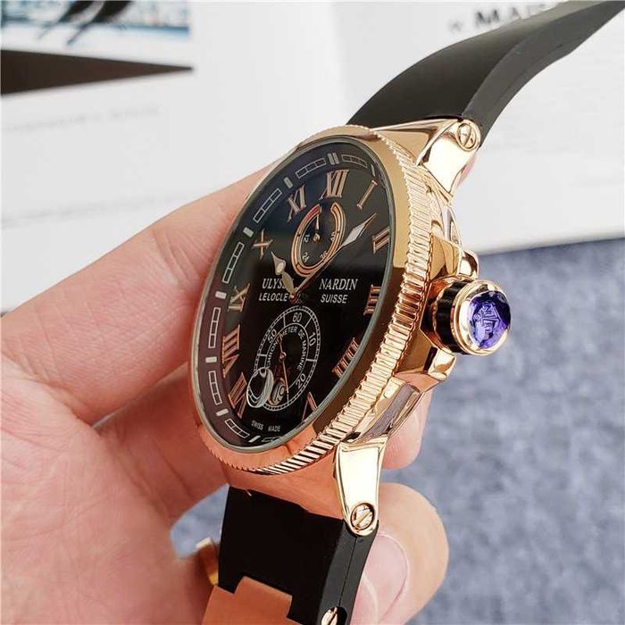 Годинник автоматичний Ulysse Nardin Maxi Marine Chronometer 21.211.1