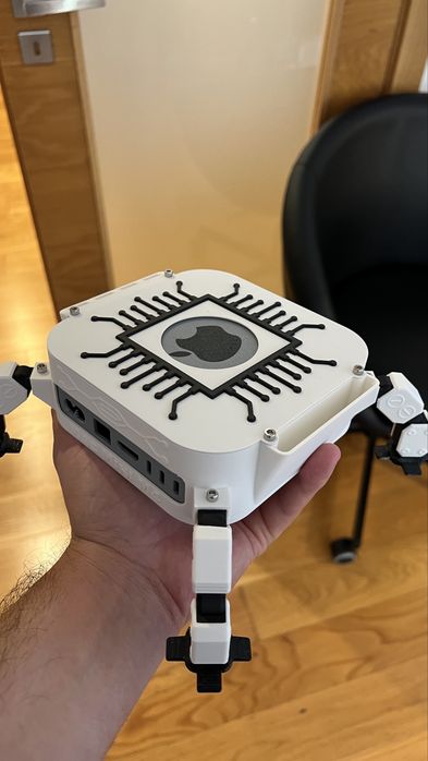 Dlabs Robot Stand para Mac Mini M4 – Suporte Premium Futurista
