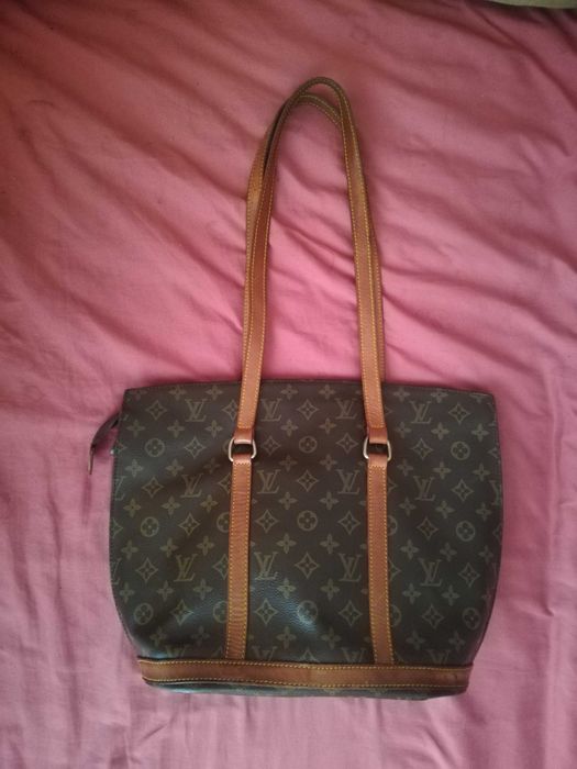 Louis VUITTON LV ponadczasowa klasyczna torebka brązowa
