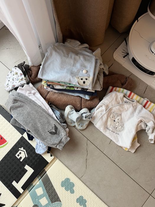 Paka ubranek dla chlopca 62