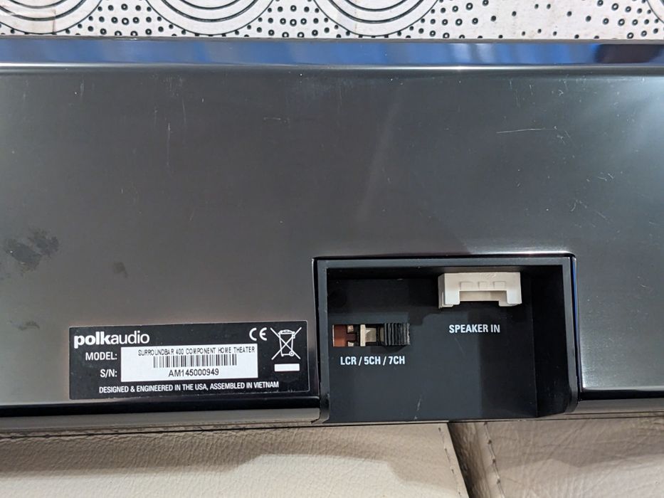 Polk Audio SurroundBar , саундбар 7.0 400 CHT