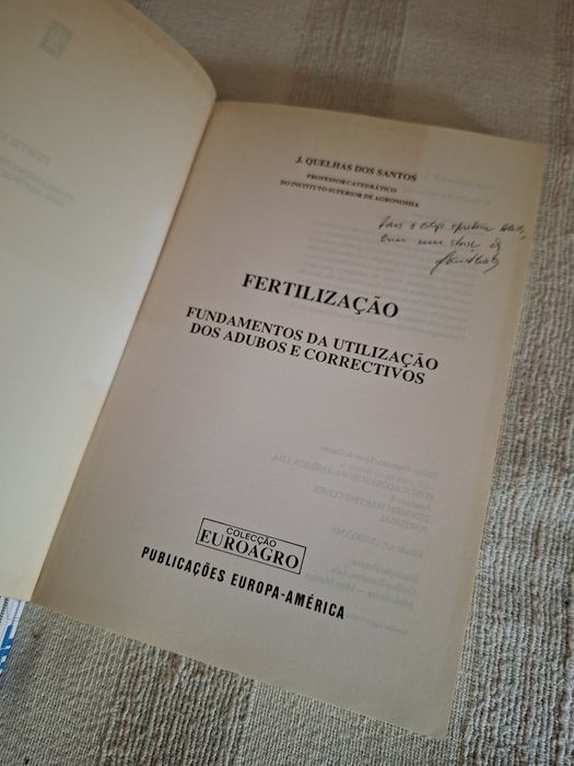 Fertilização, Fundamentos da Utilização Adubos e Correctivos Quelhas