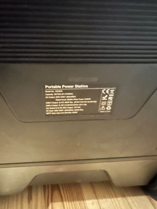 Зарядна станція PowerPlant HS3600 3248Wh, 902222mAh