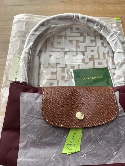 Mala Longchamp bordô