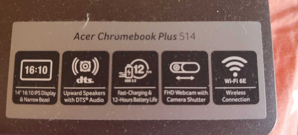 Portátil ACER CHROMEBOOK PLUS 514 semi novo