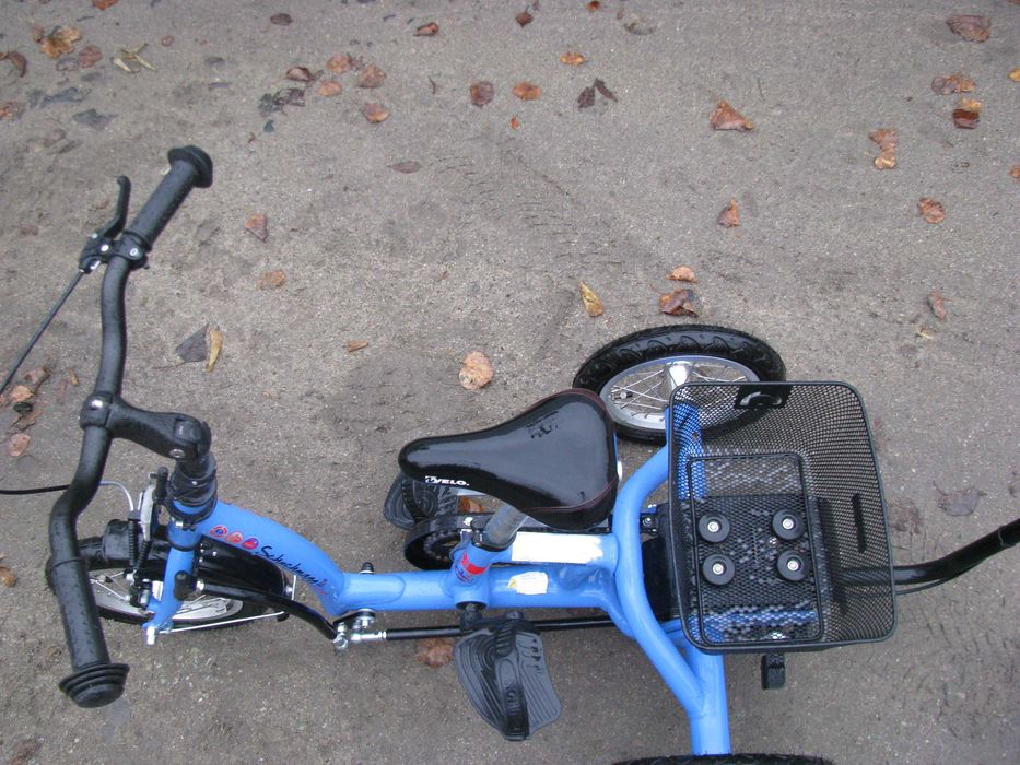 Rower rehabilitacyjny trójkołowy MOMO dziecięcy - ostro koło lub bez