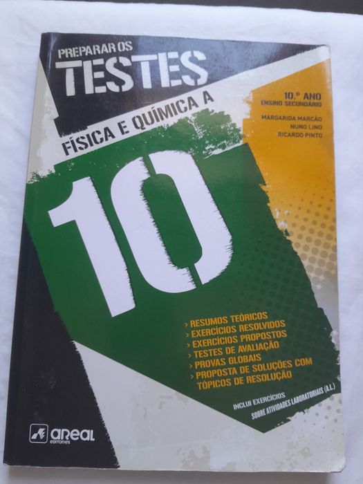 Caderno de testes Físico-química A 10 ano