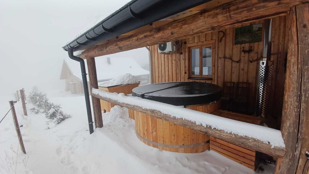 Beskid Niski  Kuznia Nowica jacuzzi Balia   Domek w Górach Krynica