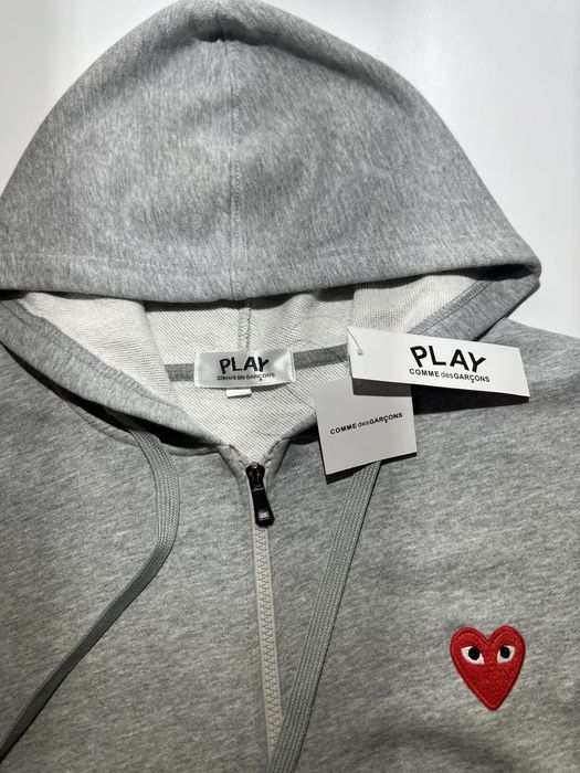 Зіп-худі comme des garcons худі cdg зіпка сдг ком де гарсон S-L CDG