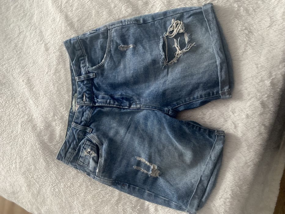 Bermudy jeansowe damskie ZARA rozm. 34