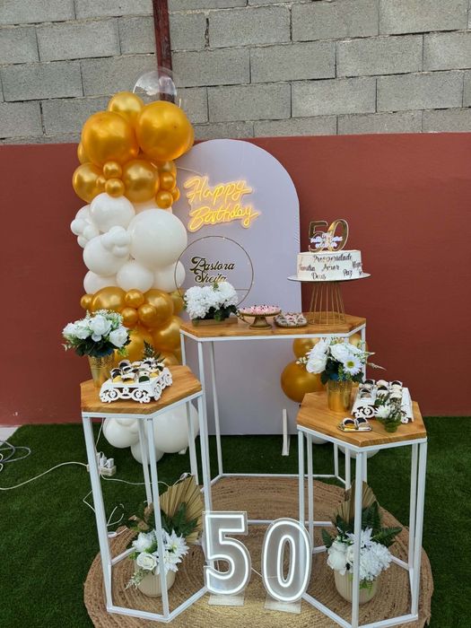 Decoração e pegue e monte