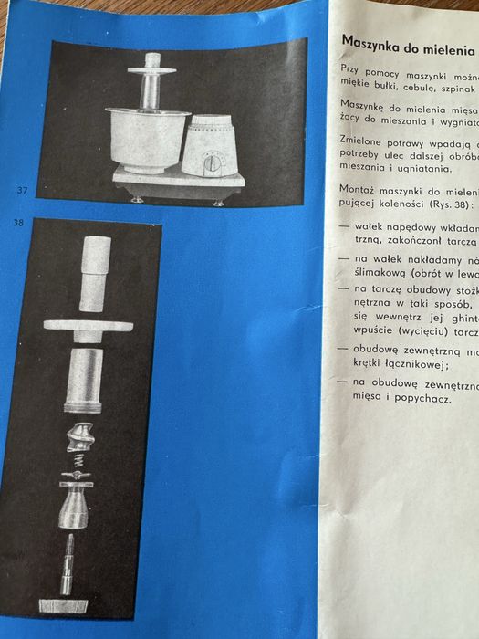 Uniwersalny robot kuchenny KM8 8  -osiem urządzeń w jednym