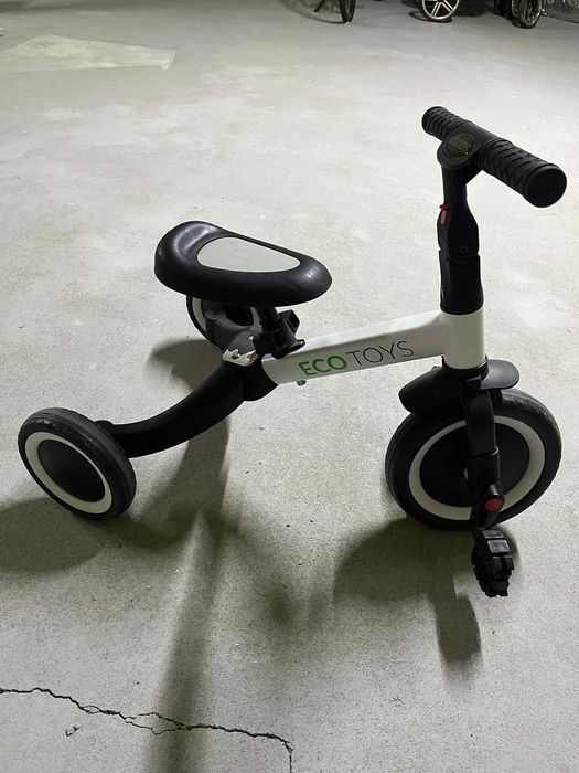 Rowerek biegowy trójkołowy 4w1 z pedałami