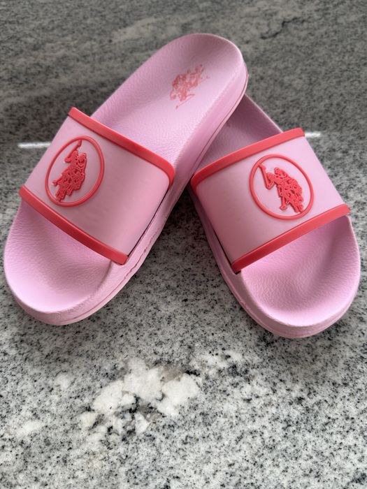 U.S. Polo Assn. Klapki różowe 40