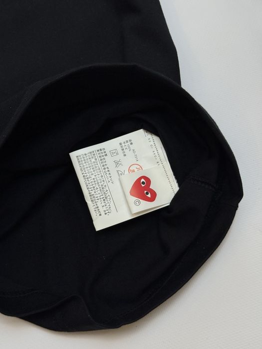 Футболка CDG Play Black / comme des garcons t-shirt