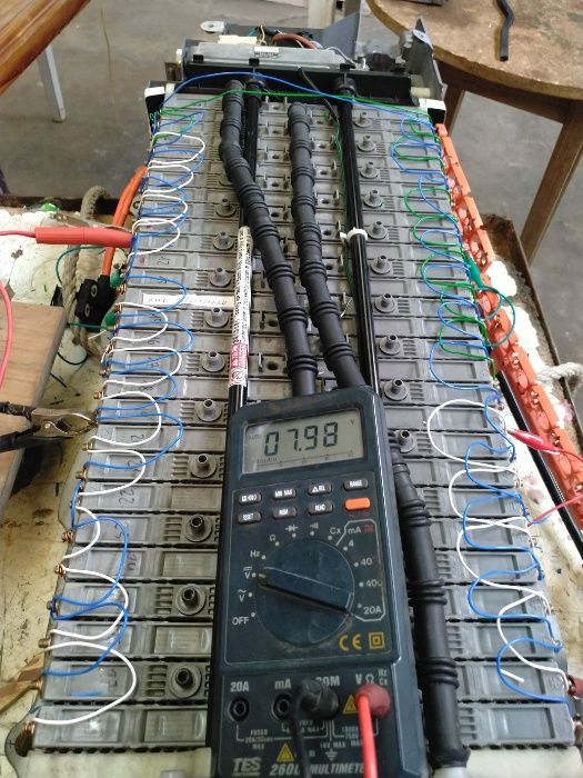 Módulos para a bateria Hibrida Toyota e manutenção